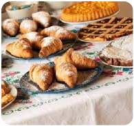 dolci-colazione. crostate croissant.